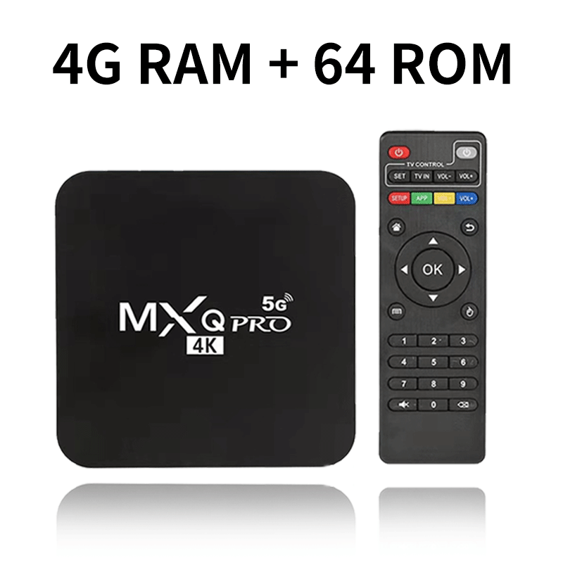 Android Tv Box Latest Version MXQ PRO+ 4G RAM+64G ROM Smart Mxq Pro Tv ...