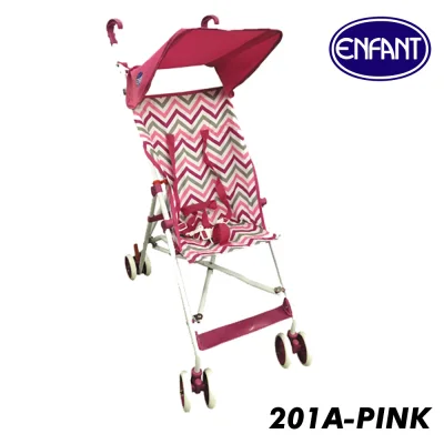 Enfant Baby Lightweight Buggy Umbrella Stroller (Pink)