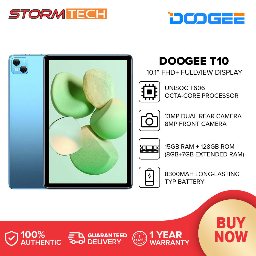 Tablet DOOGEE U13 13 Pollici Android 16 - 32GB RAM, 256GB ROM, Batteria 11000mAh, Processore Octa-Core, Display 90Hz