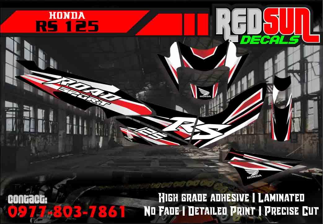 Honda Rs 125 Decals Buy Sell Online Decals Emblems With Cheap