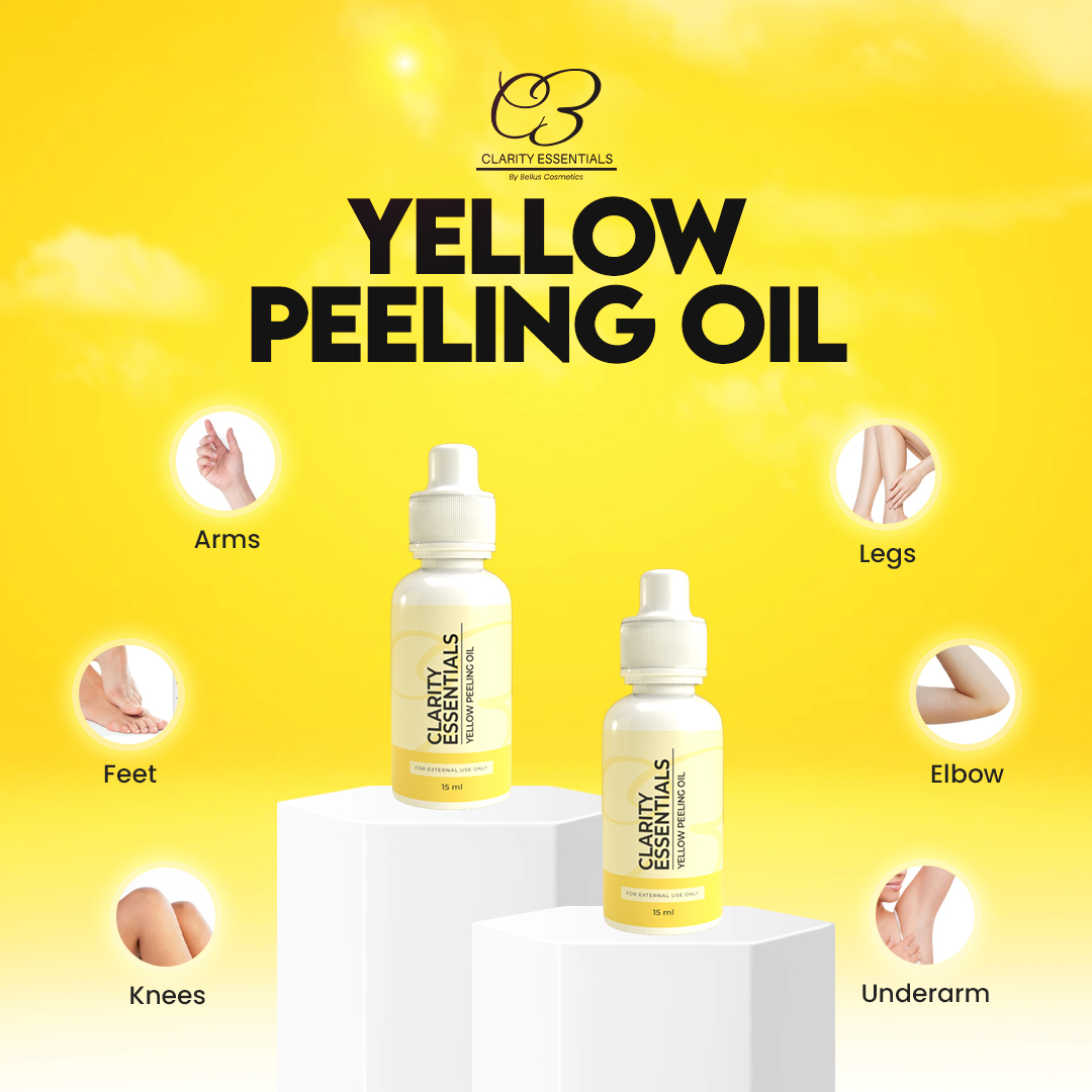 Yellow Peeling Oil 15ml Underarm Peeling Face Peeling Skin