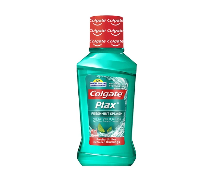 Colgate Plax Antibacterial Mouthwash Freshmint Splash 