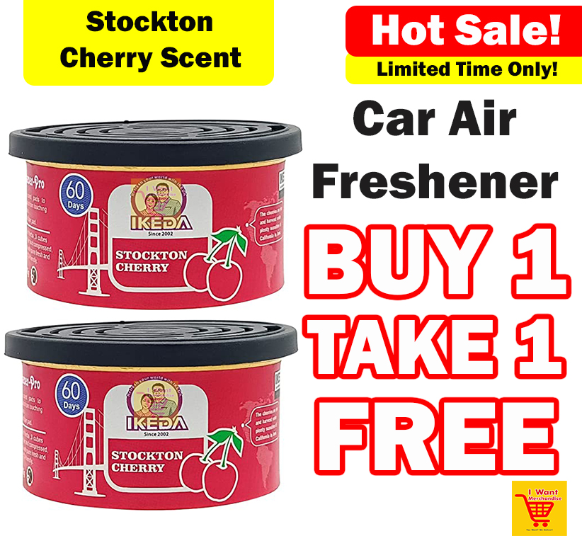 Car Air Fresheners: Stockton Cherry Scent, Organic