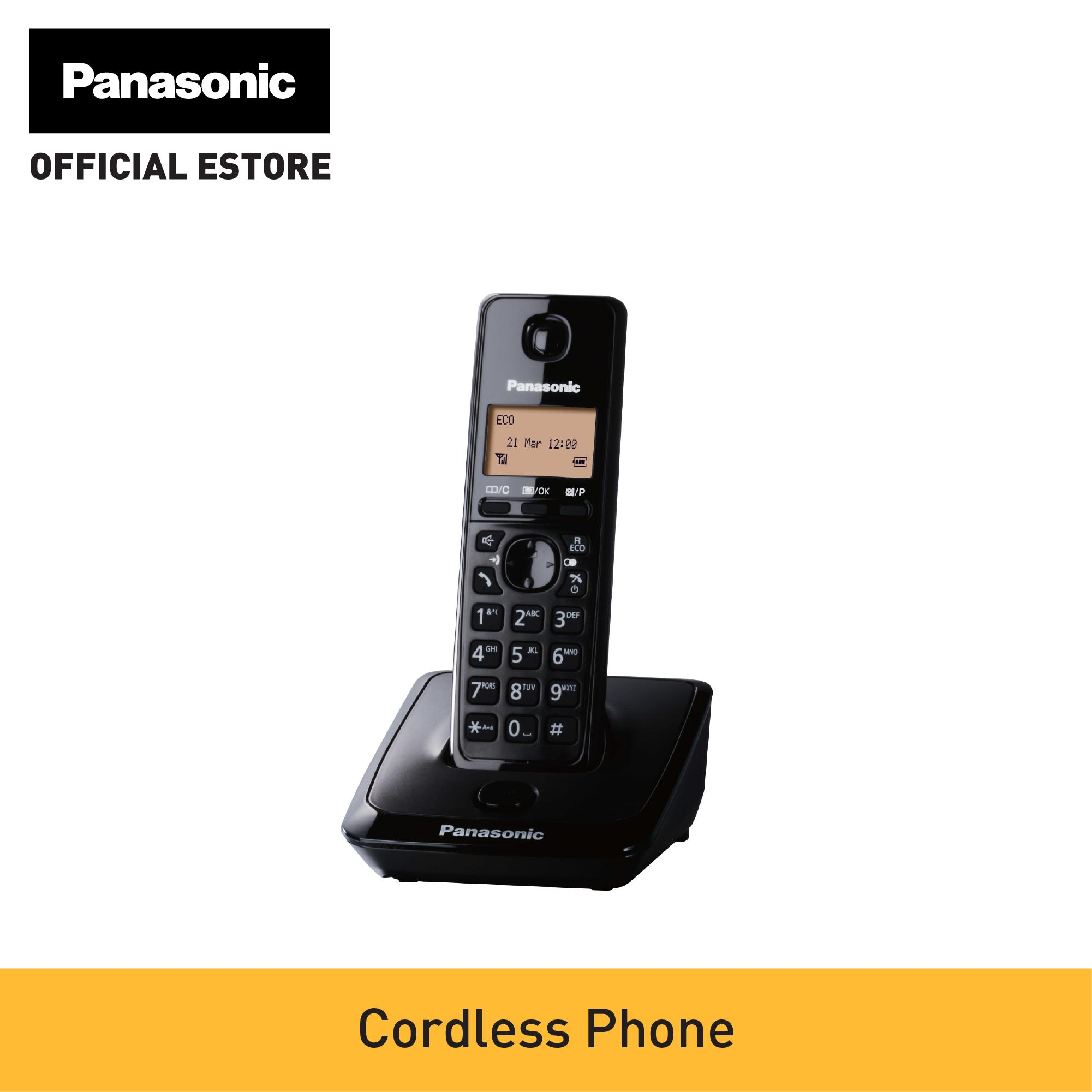 Panasonic Kx Tg2711cx5 Cordless Telephone Black Lazada Ph