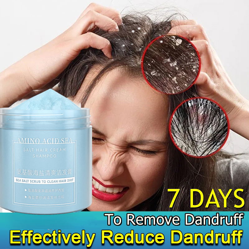 One time effect Amino Acid Sea Salt Anti Dandruff Shampoo For Dandruff