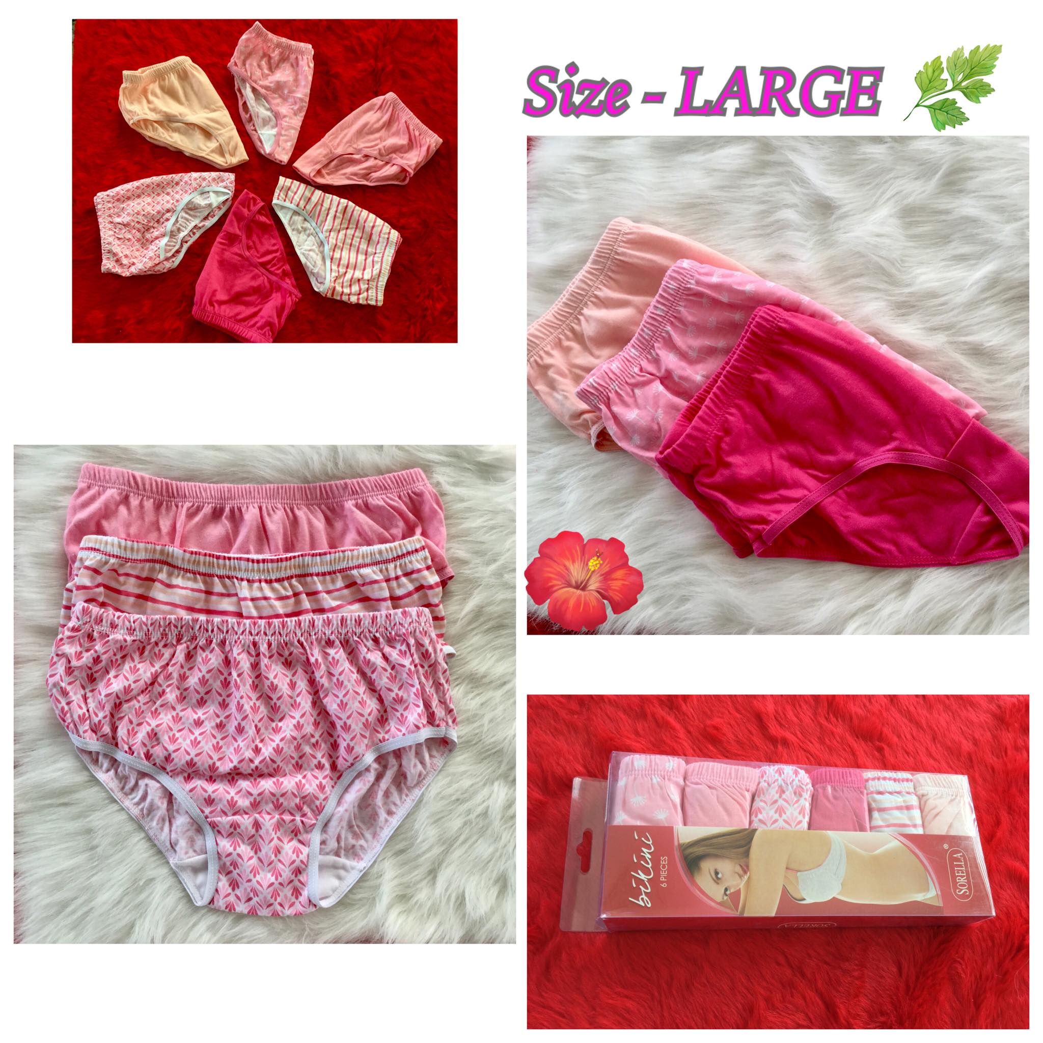 ORIGINAL Sorella Bikini Panty 6 in 1 