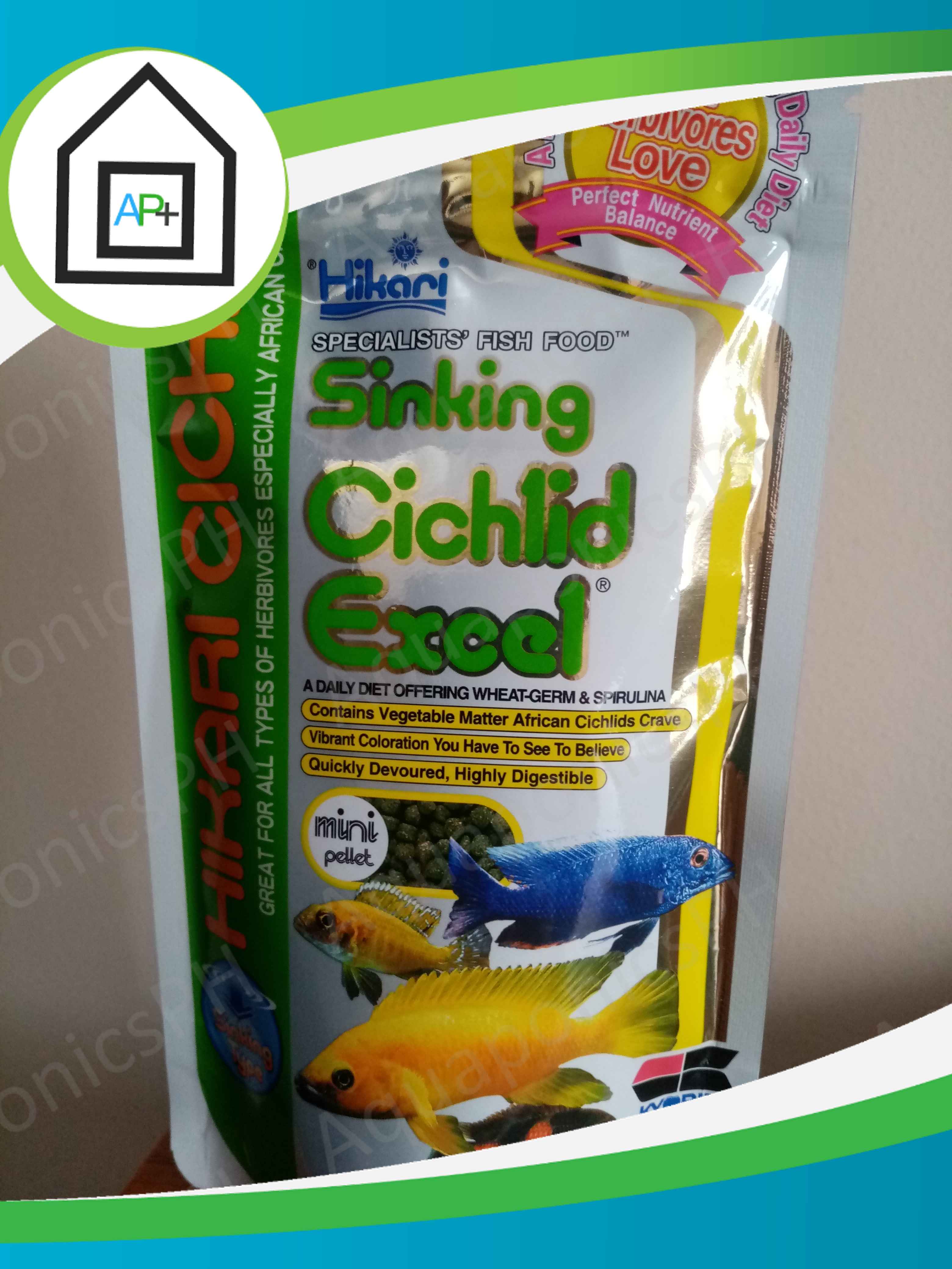 Fish Food Hikari Cichlid Excel Sinking Pellets 100g Lazada PH