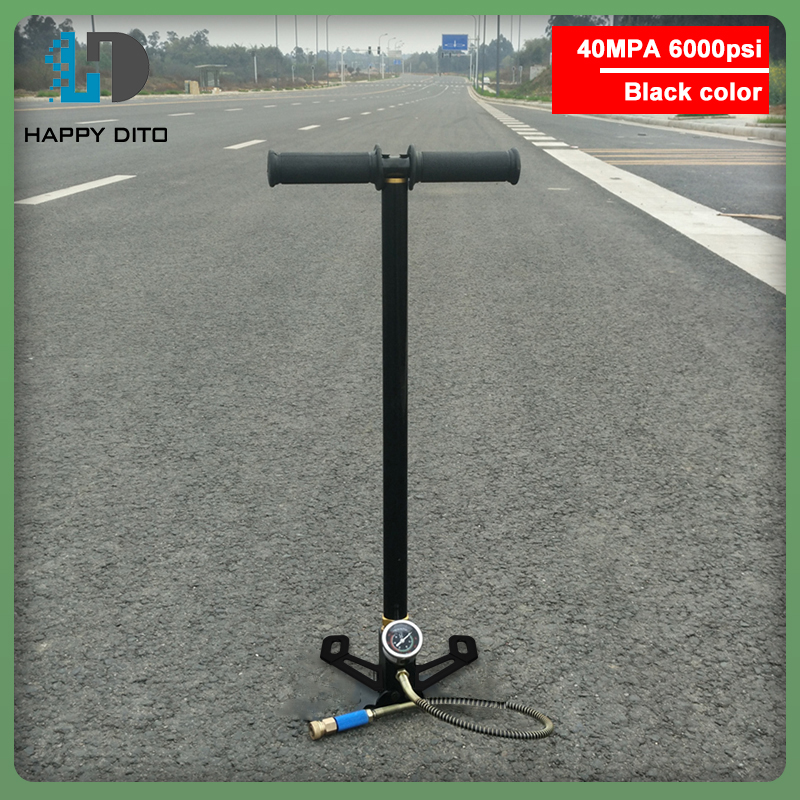 【Free shipping】40mpa 6000Psi high pressure PCP hand pump 3 level air