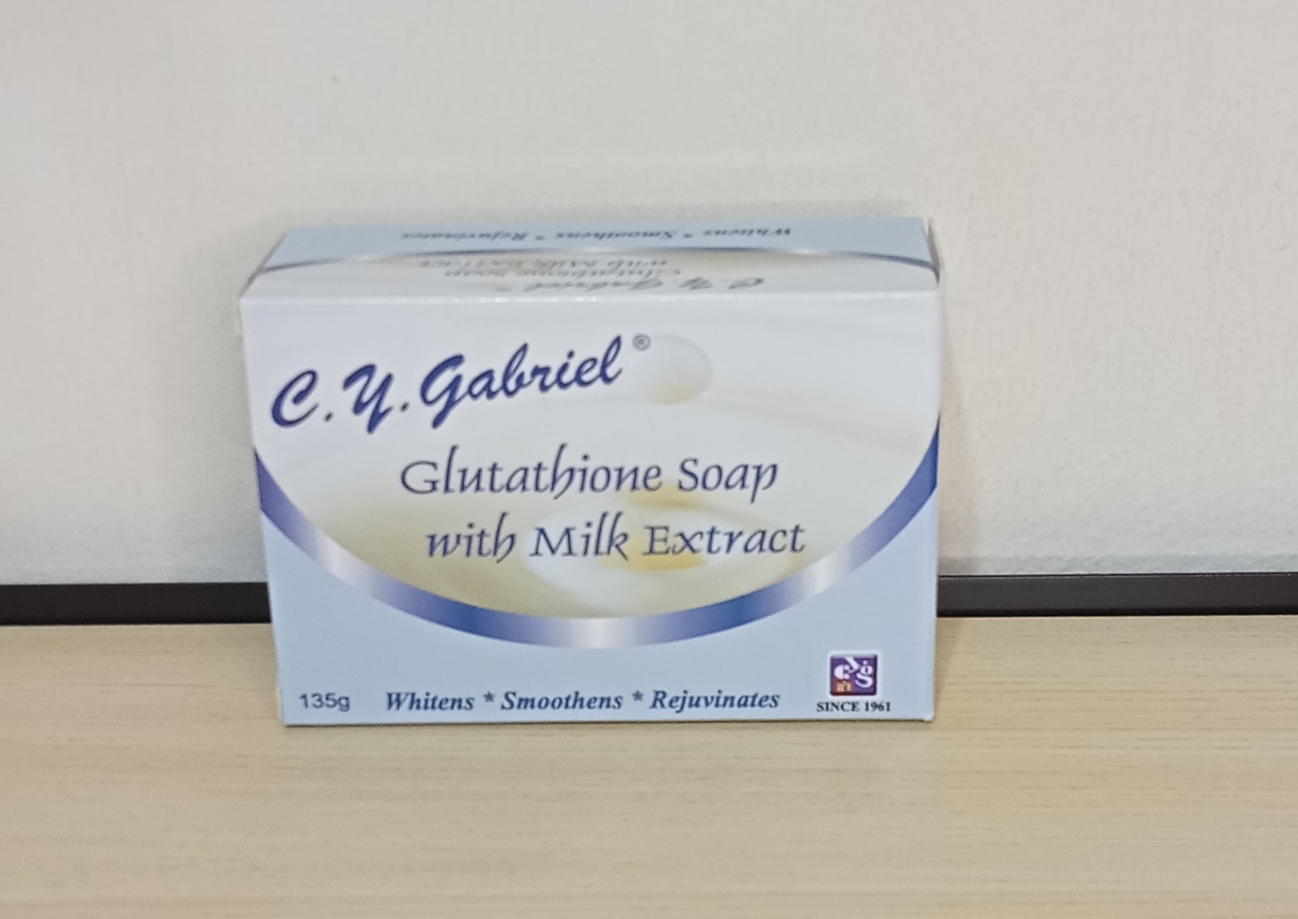 C.Y. GABRIEL GLUTATHIONE SOAP WITH MILK EXTRACT 135 GRAMS | Lazada PH