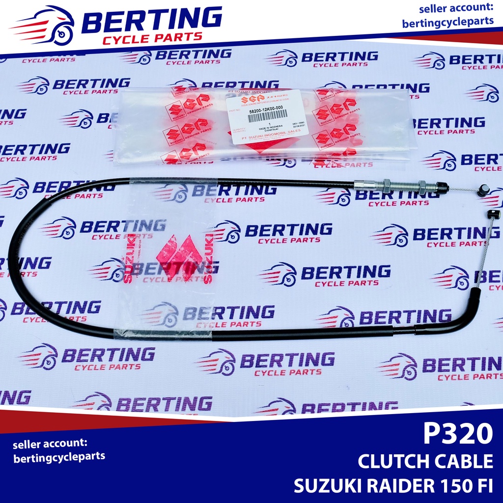 SGP CLUTCH CABLE Suzuki for Raider 150 Fi Genuine 5820012K00000