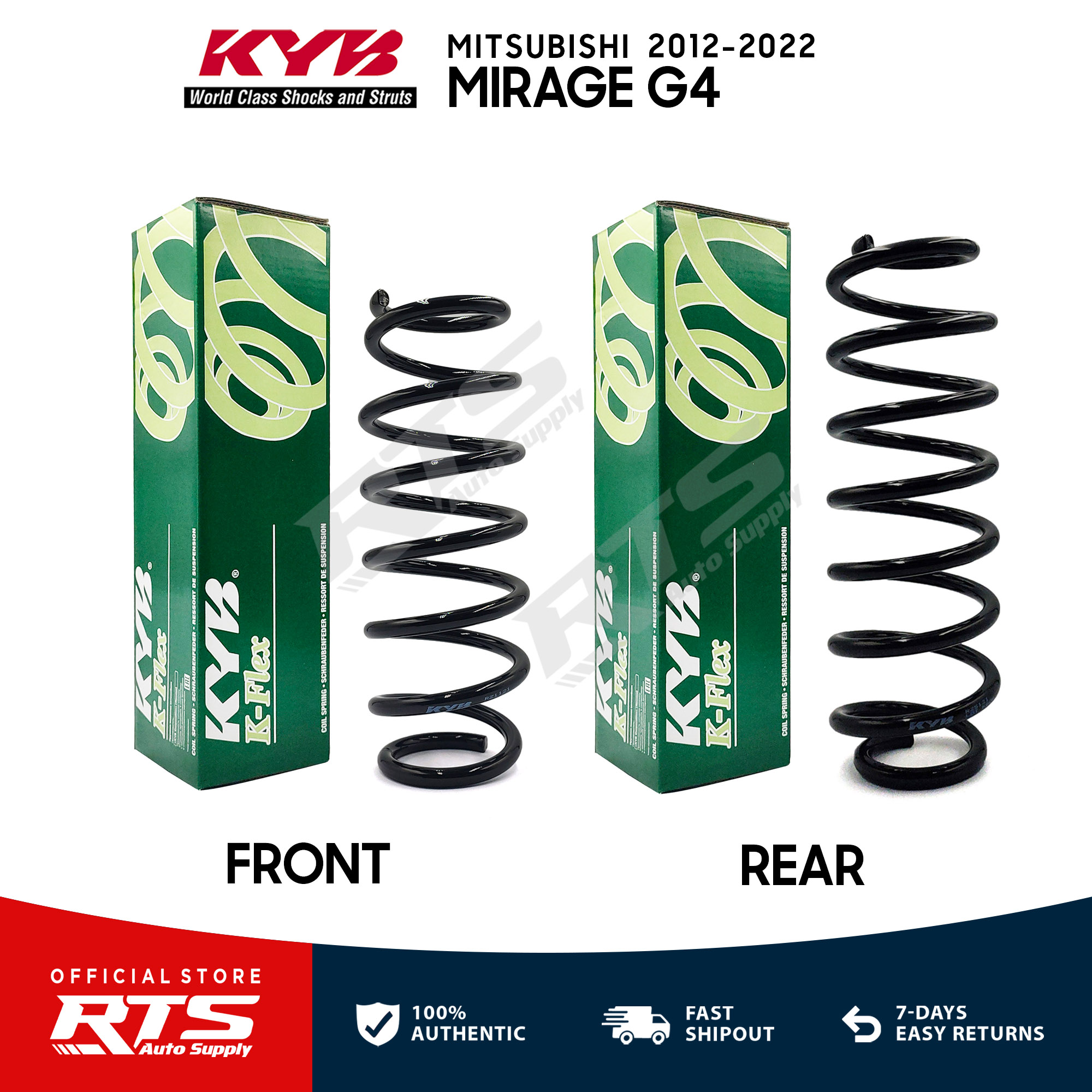 KYB K-Flex Coil Spring Mitsubishi Mirage G4 2012 - 2022