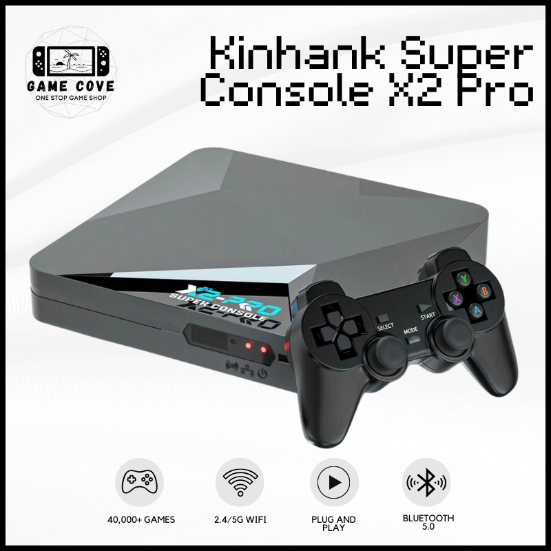 Kinhank Super Console X2 Pro TV Box Game Box PS1 N64 PSP NDS SNES GameBoy  All in One Gaming Device | Lazada PH