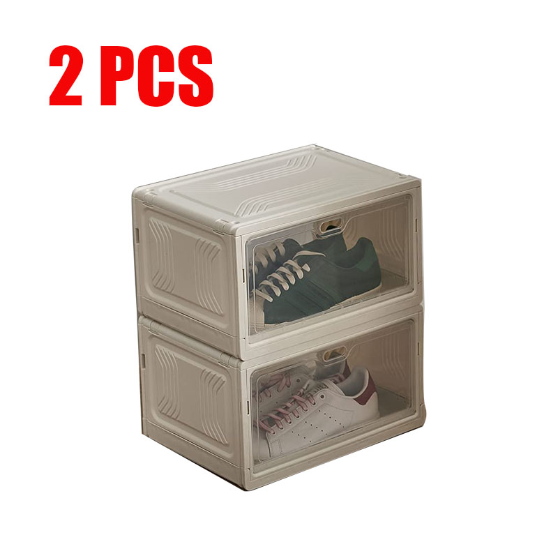 Shoe Box Drawer Storage Shoe Box Foldable Storage Box Organizer Shoe