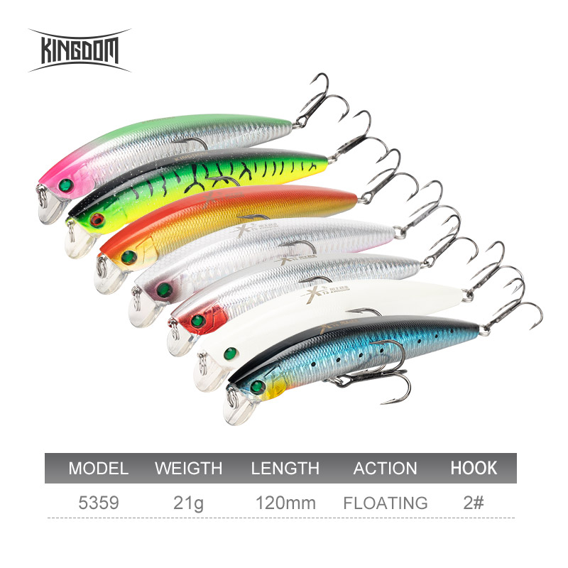 Kingdom Lure Box Fishing Tackle Storage New PP Material