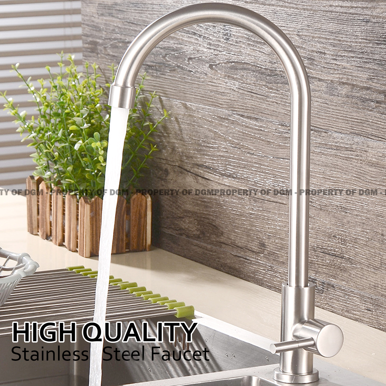 SUS 304 Authentic Stainless Steel Lavatory Faucet LTD 3502 Lazada PH