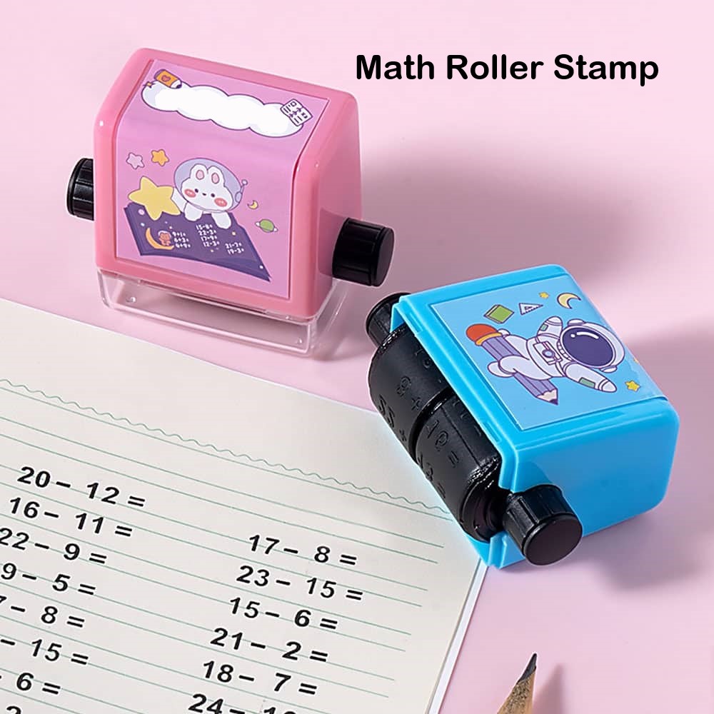 KiddoSpace™ - Math roller stamps