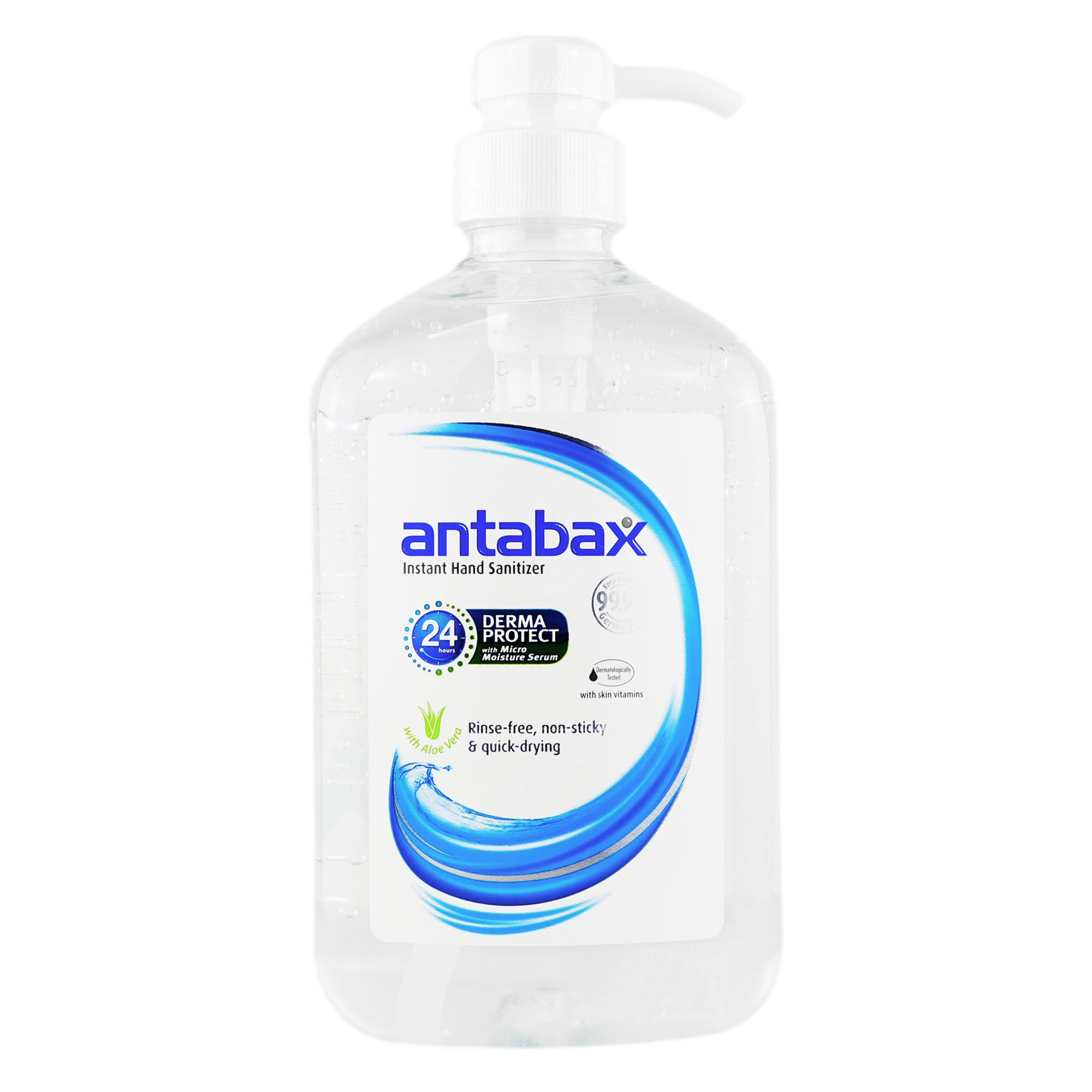 Antabax Instant Hand Sanitizer with Aloe Vera Rinse-free 750 mL - Made ...