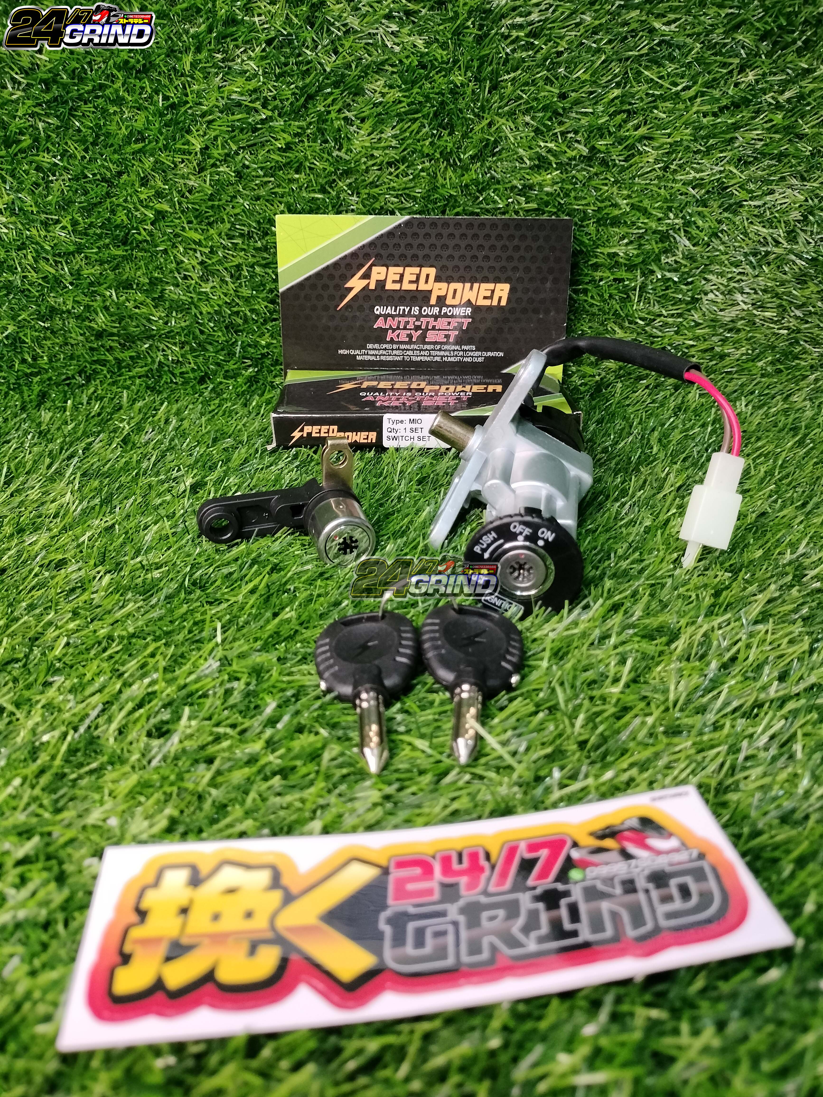 ANTI THEFT KEY IGNITION SWITCH FOR YAMAHA MIO SPORTY / SOULTY SPEED