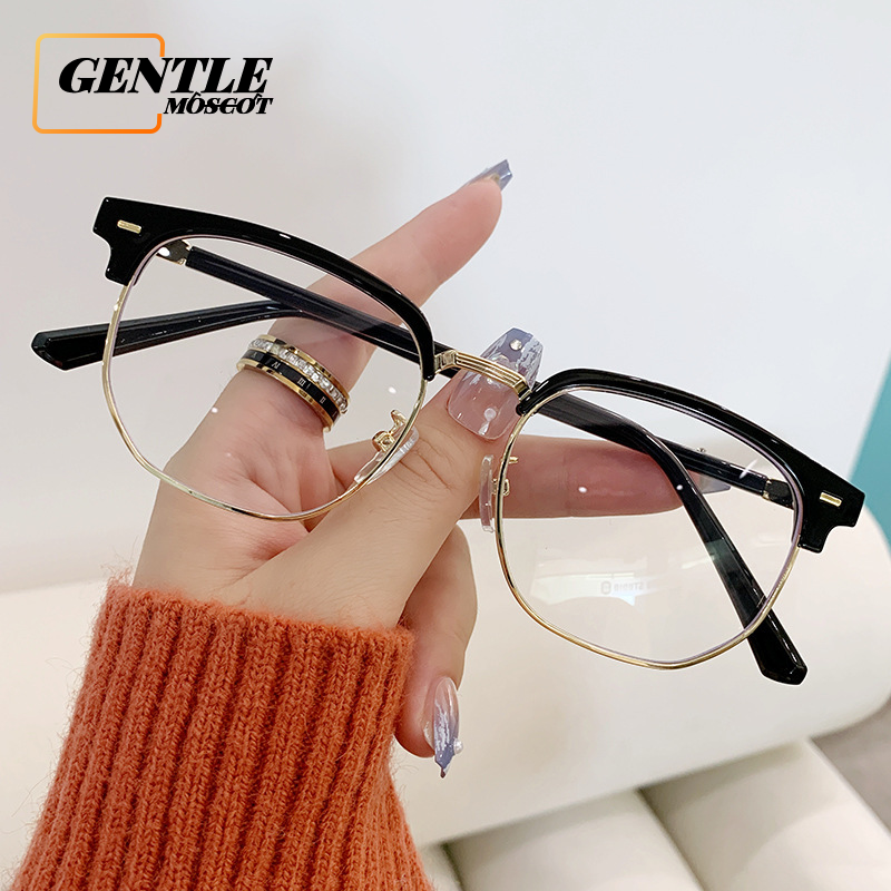 Fashion Vintage Retro Classic Round Girl glasses Nerd Geek Clear Lens  Eyeglass