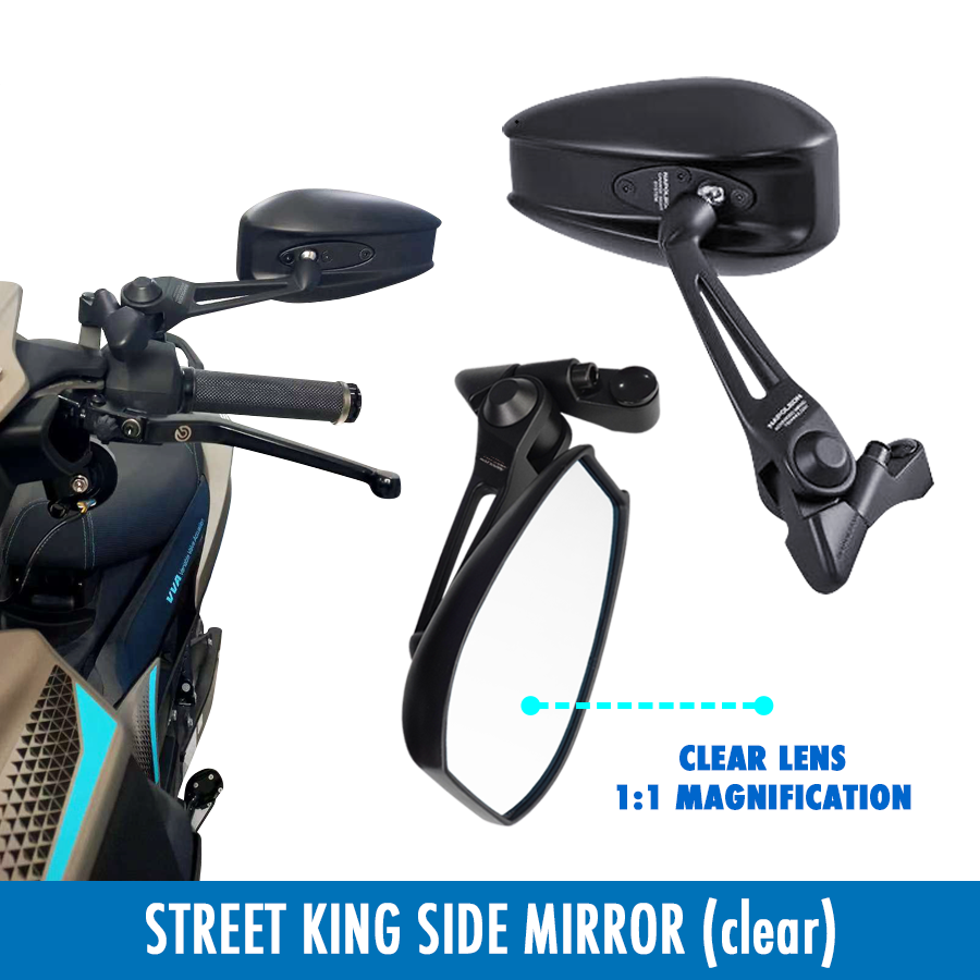 Street King Side Mirror Full Adjustable Blue Lens From Thailand Lazada PH
