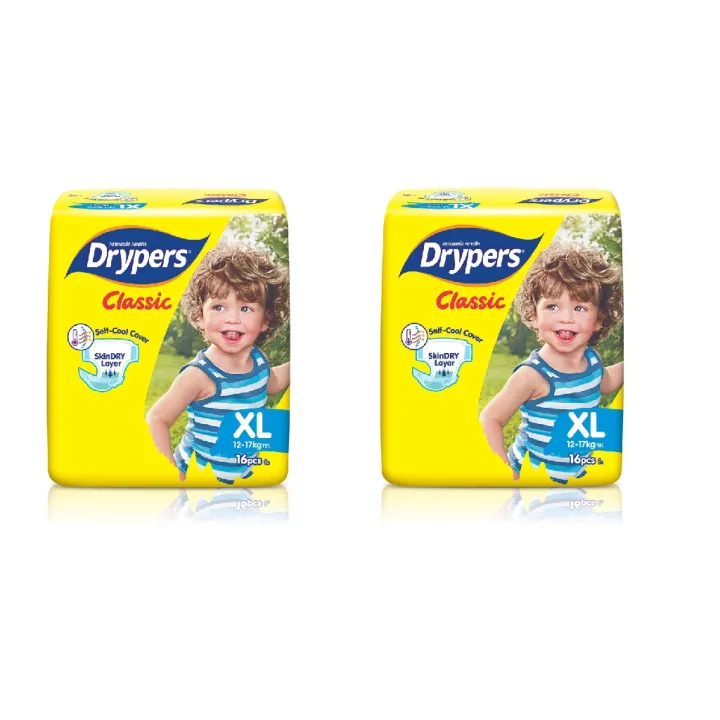 Drypers Classic Open Xl 16 Pack Of 2 Lazada Ph
