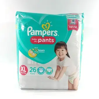pampers dry pants xl
