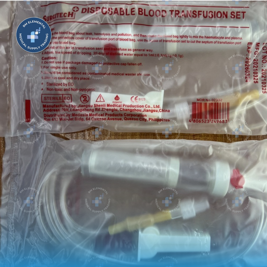 Surgitech Indoplas Blood Transfusion Set   Bt Set - 1piece 