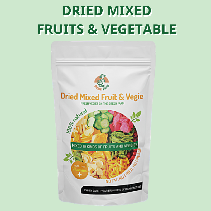 HOMEFARM Dried fruits Veggie Crisps mixed 10 Kinds Of Dried Fruits And