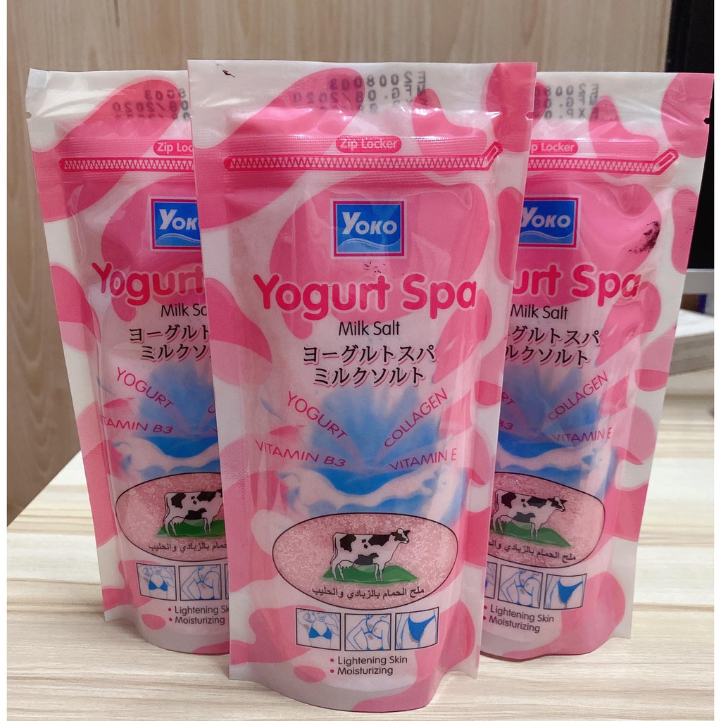 Yoko Yogurt Spa Milk Salt 300g Lazada PH