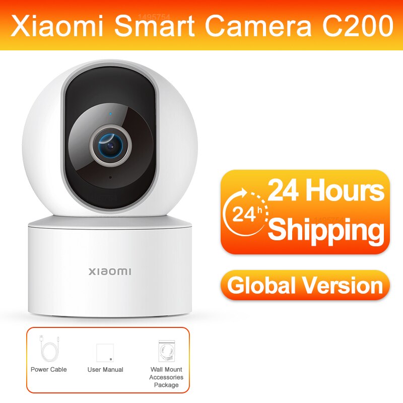 Xiaomi Mi Smart Camera C300 Global Version Baby Monitor 2K 1296P  Ultra-clear IP Panoramic Camera