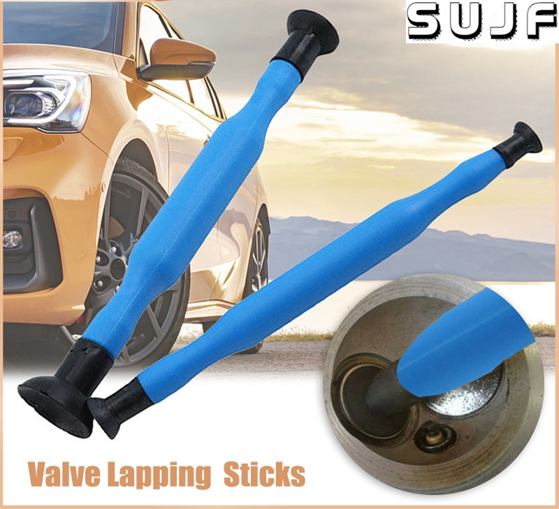 2Pcs Valve Lapping Grinding Sticks Double Ended Valve Lapping Stick