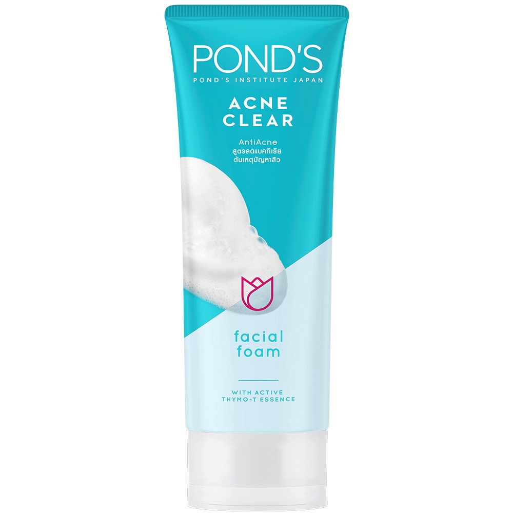 ponds acne clear foam