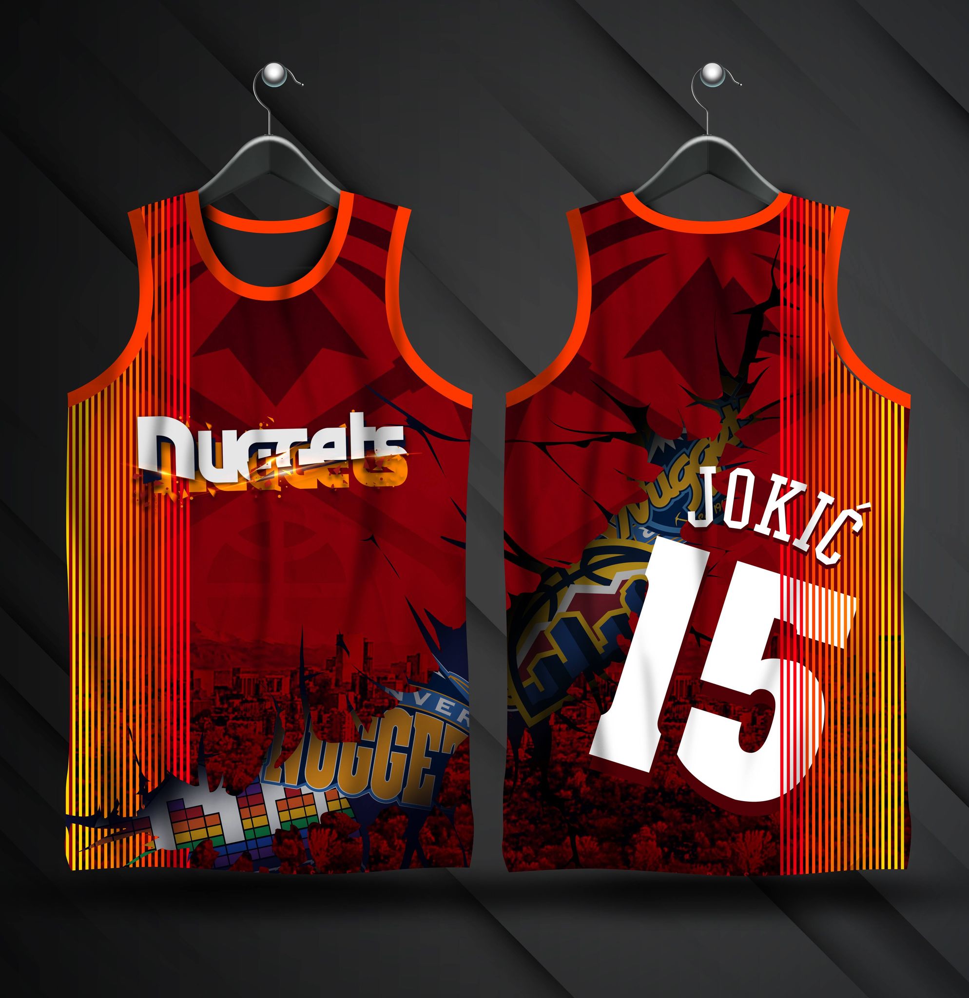 Nikola 15 Basketball Jokic Jersey Basketball Jamal 27 Murray Jerseys 2022  City Uniform From New_star_jerseys, $14.1