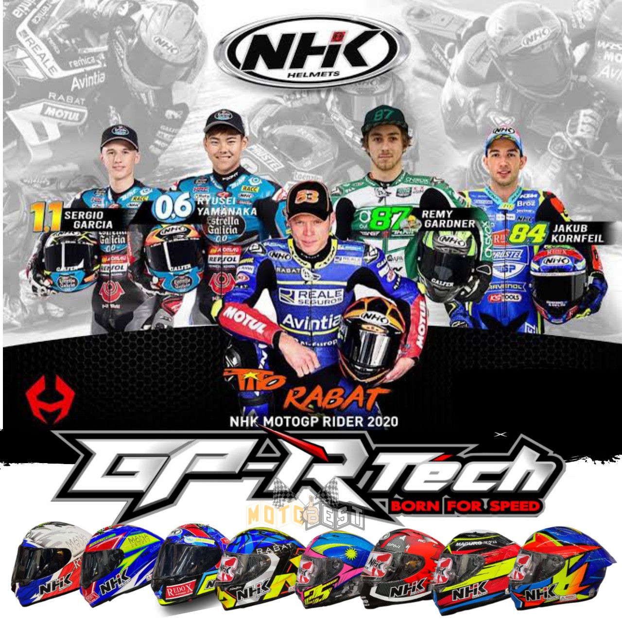 nhk helmet motogp