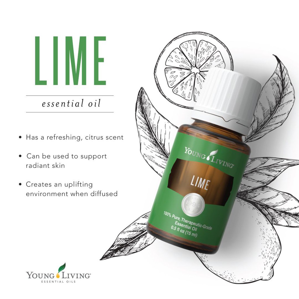 Lime Essential Oil Young Living 15ml (Sealed) Lazada PH