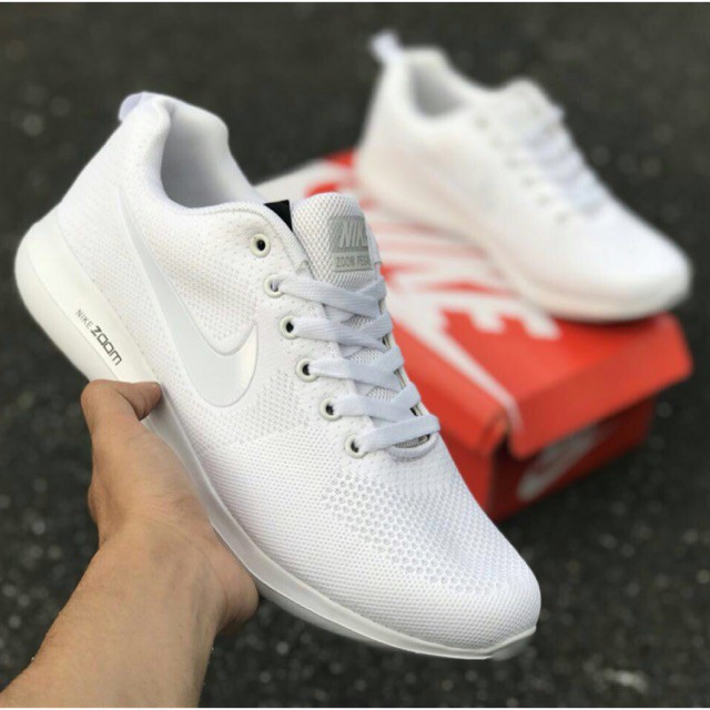 nike zoom running shoes white