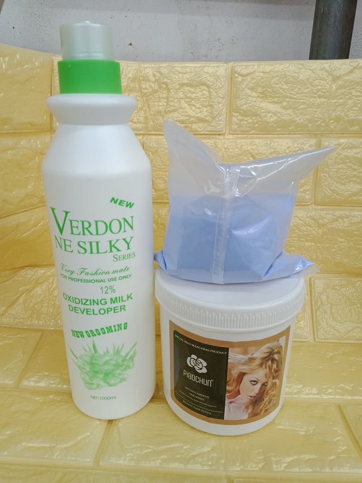 1set Ecas bleaching powder with verdon oxidizer 1000ml Lazada PH