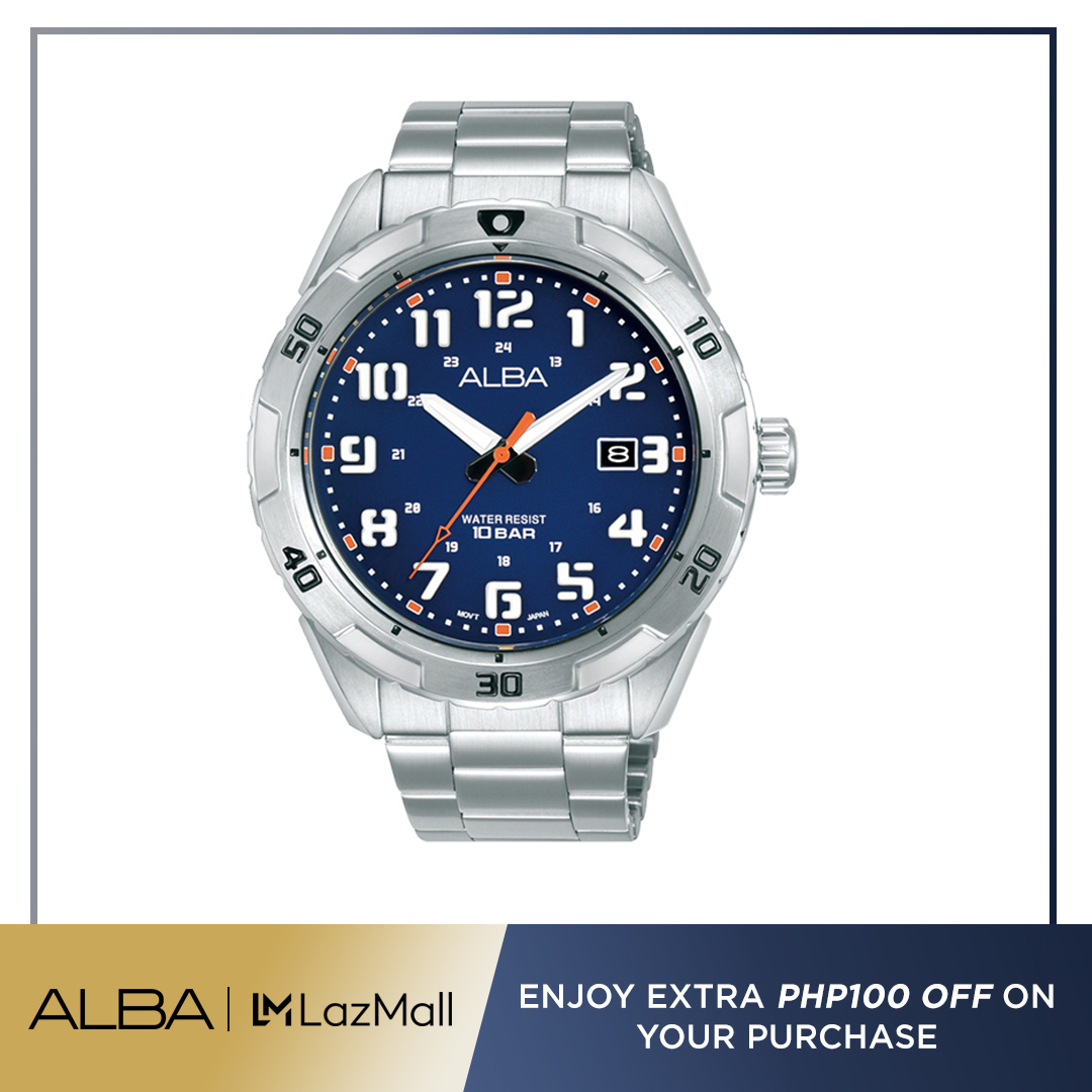 Buy Alba by Seiko - Gents Leather Strap Chronograph Watch at Amazon.in-sieuthinhanong.vn