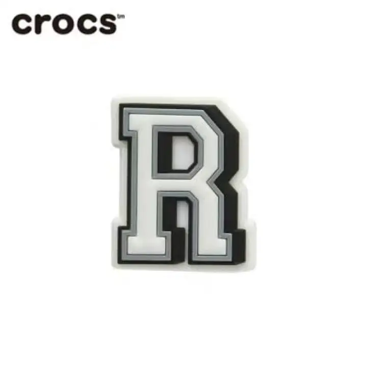 letter croc jibbitz
