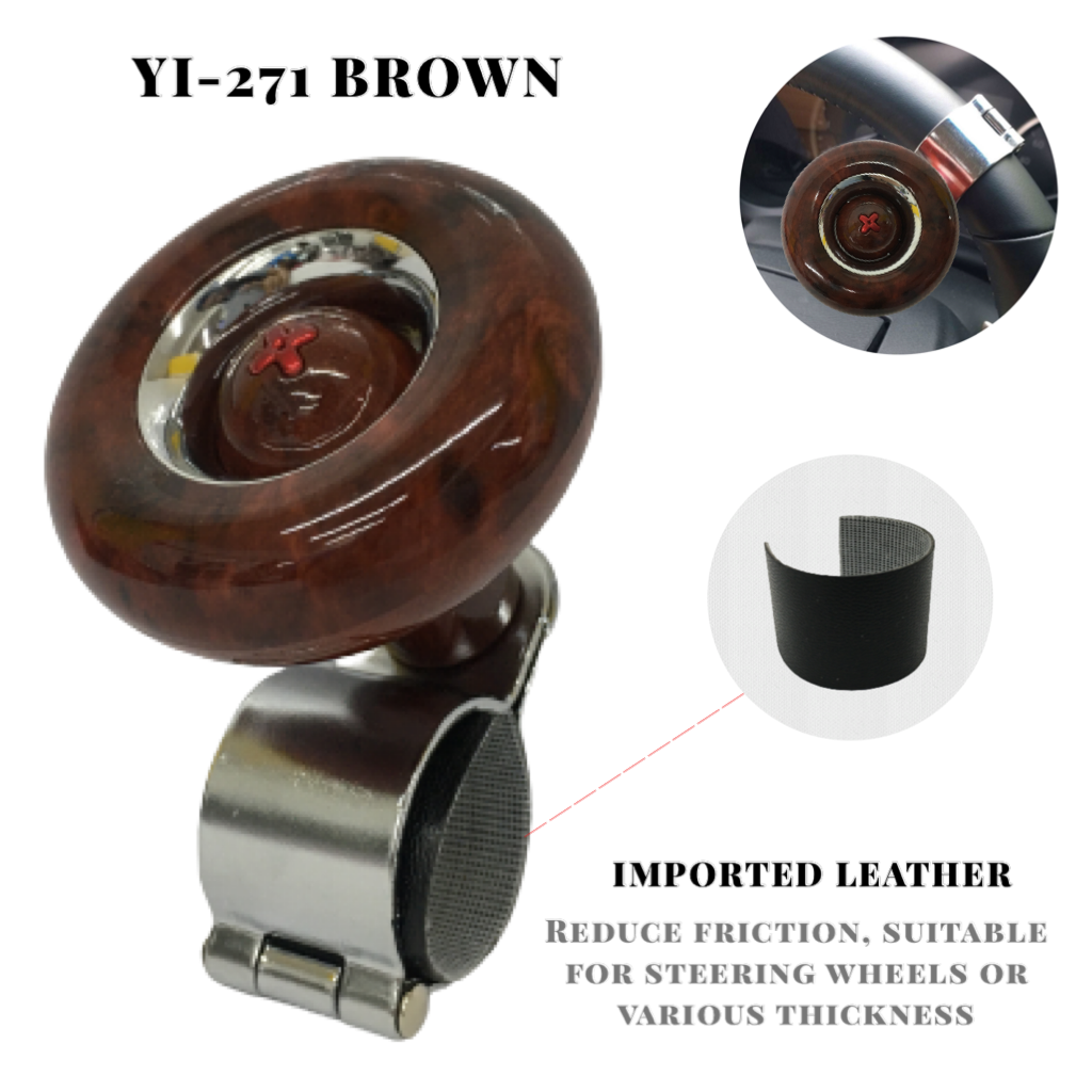 MCPA Car Hand Control Steering Wheel Power Handle Spinner Knob Handle