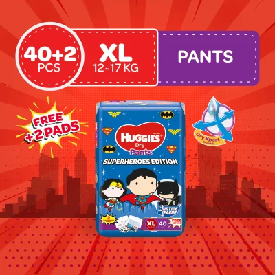 Huggies Dry Pants Superheroes Edition XL - 42 pcs