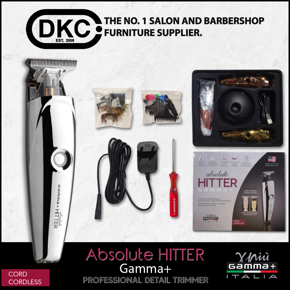 DKC Cord/Cordless Absolute Hitter Gamma+ Professional Detail Trimmer 220v  for Barbershop and Salon | Lazada PH
