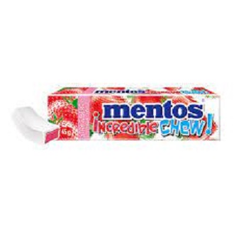 Mentos Incredible Strawberry Flavour Chew! 45g