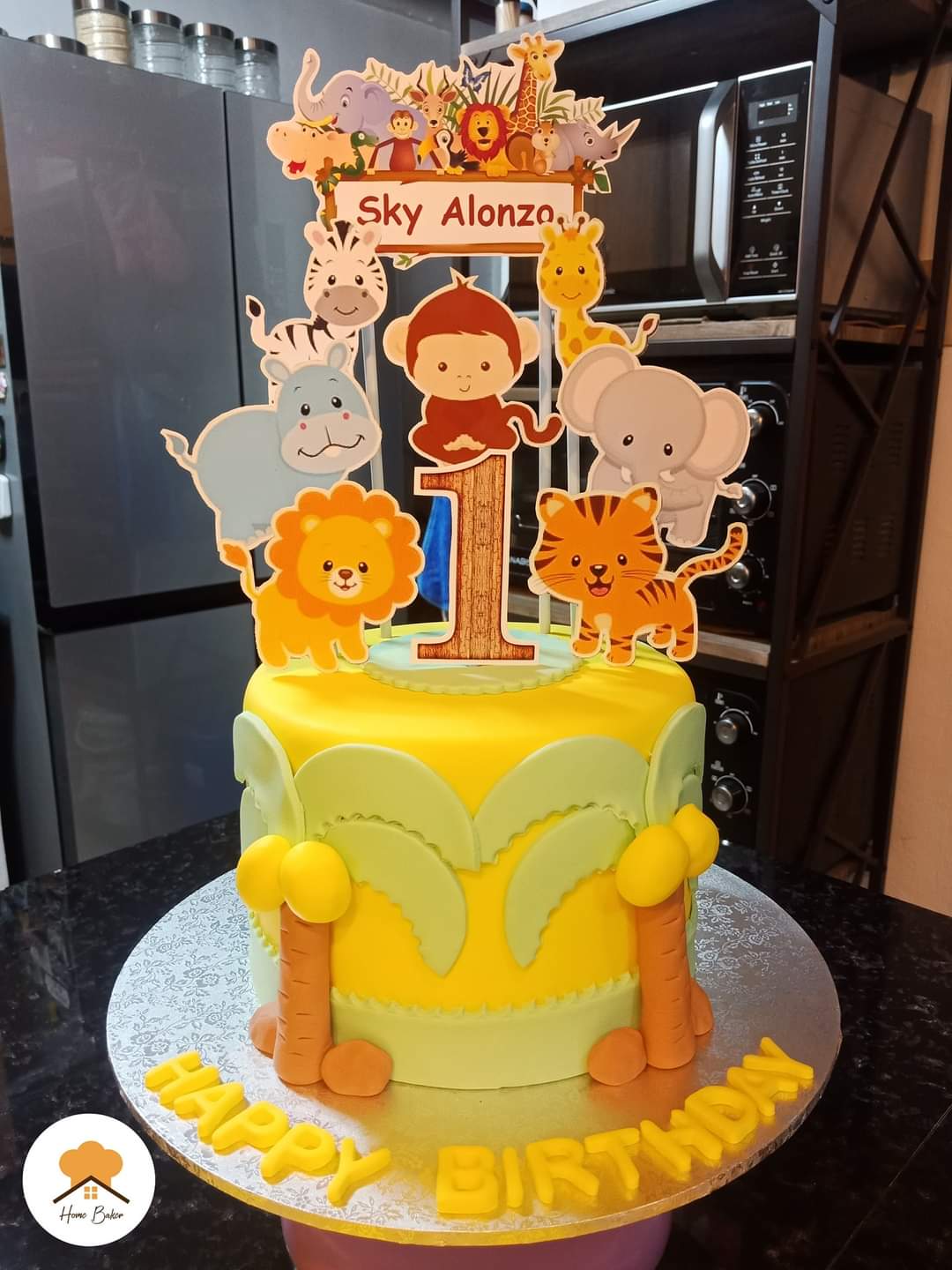 Jungle Safari Cake Topper Decoration Lazada Ph