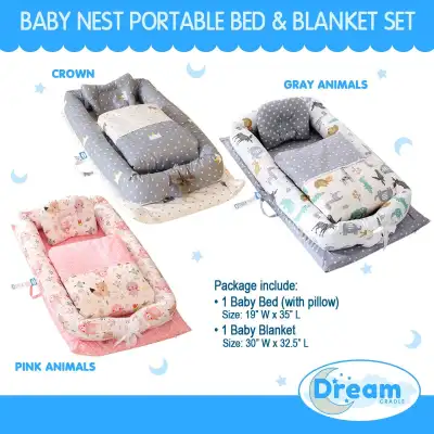 Dream cradle multi-purpose Baby Nest Co-sleeper Portable travel bed