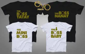 Customized Shirt The Boss Baby Family 