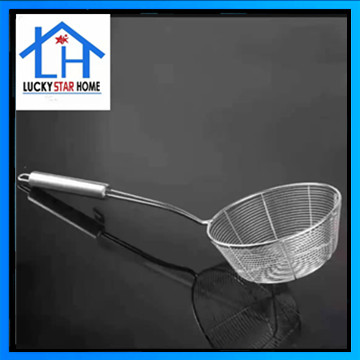 Stainless Steel Fries Skimmer Colander Strainer 16cm-18cm 