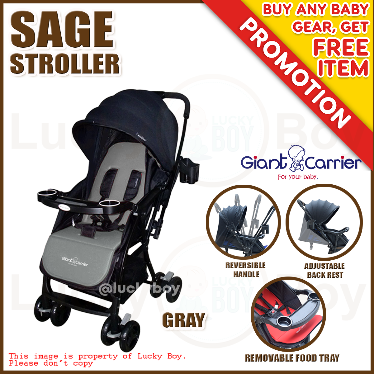 Giant carrier shop sage stroller