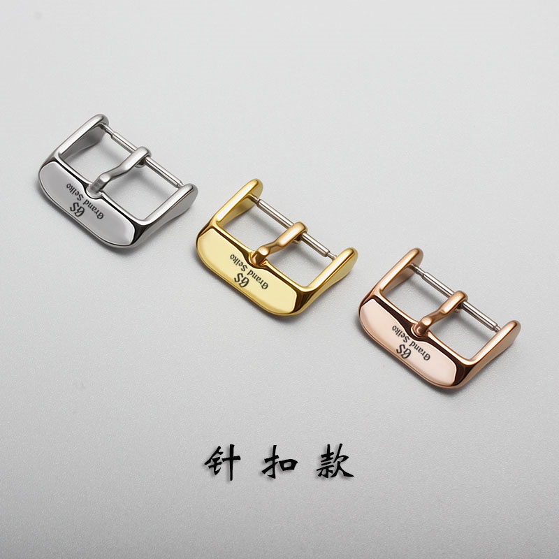 Suitable For Grand Seiko Strap Crown Blue Lion Watch Buckle GS