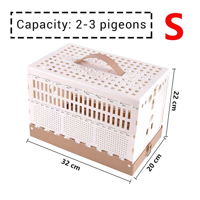 Plastic Folding Pigeon Cage Training box for pigeon Loft Portable